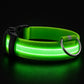 LED-Hundhalsband – Uppladdningsbart, Vattentätt & Reflekterande