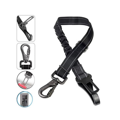 SECURPET Bilsele med Dubbla Fästen